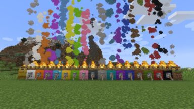 Colorful Campfire Smoke Mod Para Minecraft 1.14.4