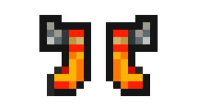 Lava Waders Bauble Mod Para Minecraft 1.15.1, 1.14.4, 1.12.2