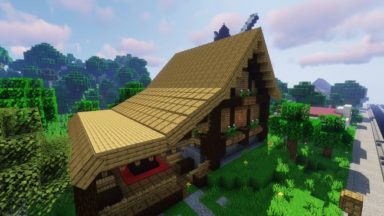 Macaw's Roofs Mod Para Minecraft 1.19.3, 1.18.2, 1.17.1, 1.16.5, 1.15.2, 1.14.4