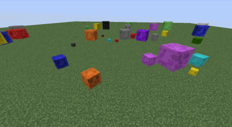 Rainbow Slimes Texture Pack Para Minecraft 1152 Zonacraft