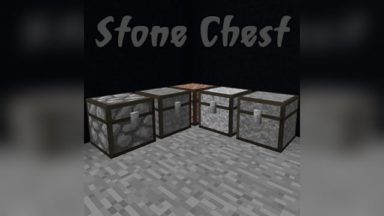 Stone Chest Mod Para Minecraft 1.19.3, 1.18.2, 1.17.1, 1.16.5, 1.15.2, 1.14.4, 1.12.2