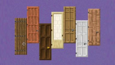 Dramatic Doors Mod Para Minecraft 1.19.2, 1.18.2, 1.17.1, 1.16.5, 1.15.2, 1.14.4