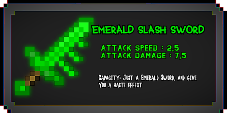emerald slash sword