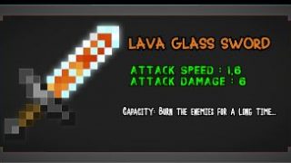 lava glass sword