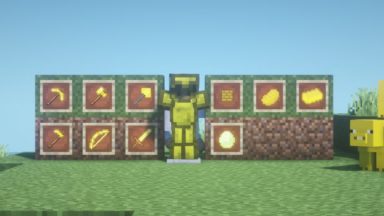Golden Apple Tools and more Mod Para Minecraft 1.15.2