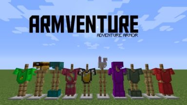 Armventure Mod Para Minecraft 1.18.1, 1.17.1, 1.16.5, 1.15.2
