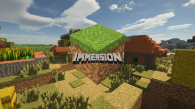 Immersion Texture Pack Para Minecraft 1.19, 1.18.2, 1.17.1, 1.16.5, 1.15.2, 1.14.4, 1.13.2, 1.12.2, 1.11.2, 1.10.2, 1.9.4, 1.8.9, 1.7.10