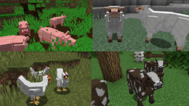 Better Animal Models Mod Para Minecraft 1.19, 1.16.5, 1.15.2, 1.14.4, 1.13.2, 1.12.2, 1.10.2
