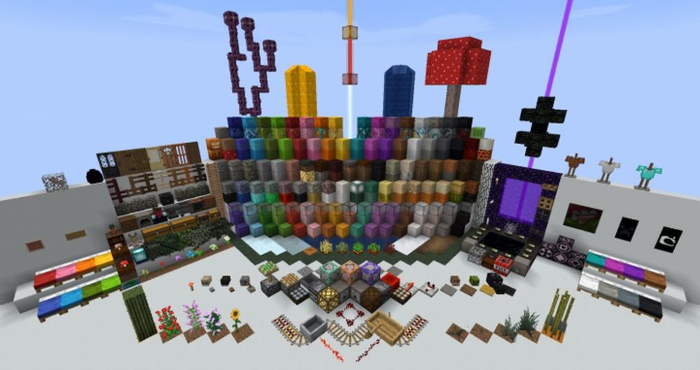 Todos los bloques de minecraft