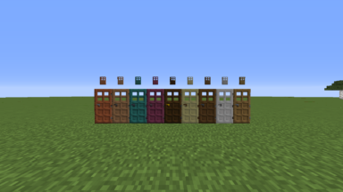 Uniform Doors Texture Pack Para Minecraft 1.16.5