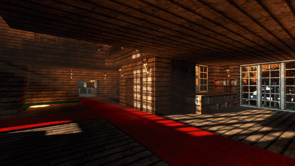 Casa de madera por dentro