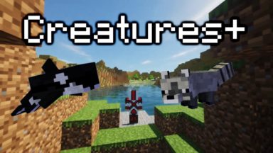Creatures+ Texture Pack Para Minecraft 1.18.1, 1.17.1, 1.16.5, 1.15.2, 1.14.2, 1.13