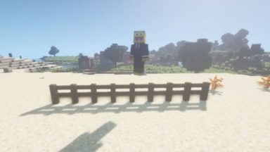 Jump Over Fences Mod Para Minecraft 1.17.1, 1.16.5, 1.15.2
