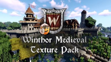 Winthor Medieval Texture Pack Para Minecraft 1.19, 1.18.2, 1.17.1, 1.16.5, 1.15.2, 1.14.4, 1.13.2, 1.12.2, 1.11.2, 1.10.2, 1.9.4