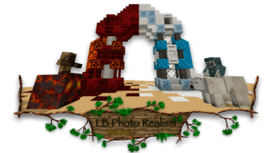 LB Photo Realism Reload Texture Pack Para Minecraft 1.18.2, 1.17.1, 1.16.5, 1.15.2, 1.4.4, 1.3.2, 1.12.2, 1.11.2, 1.10.2, 1.9.4, 1.8.9
