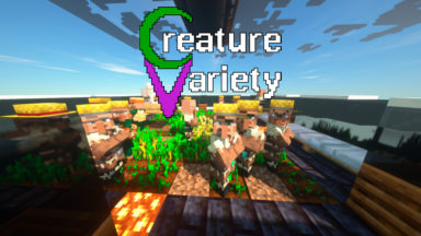 Creature Variety Texture Pack Para Minecraft 1.17.1, 1.16.5, 1.15.2