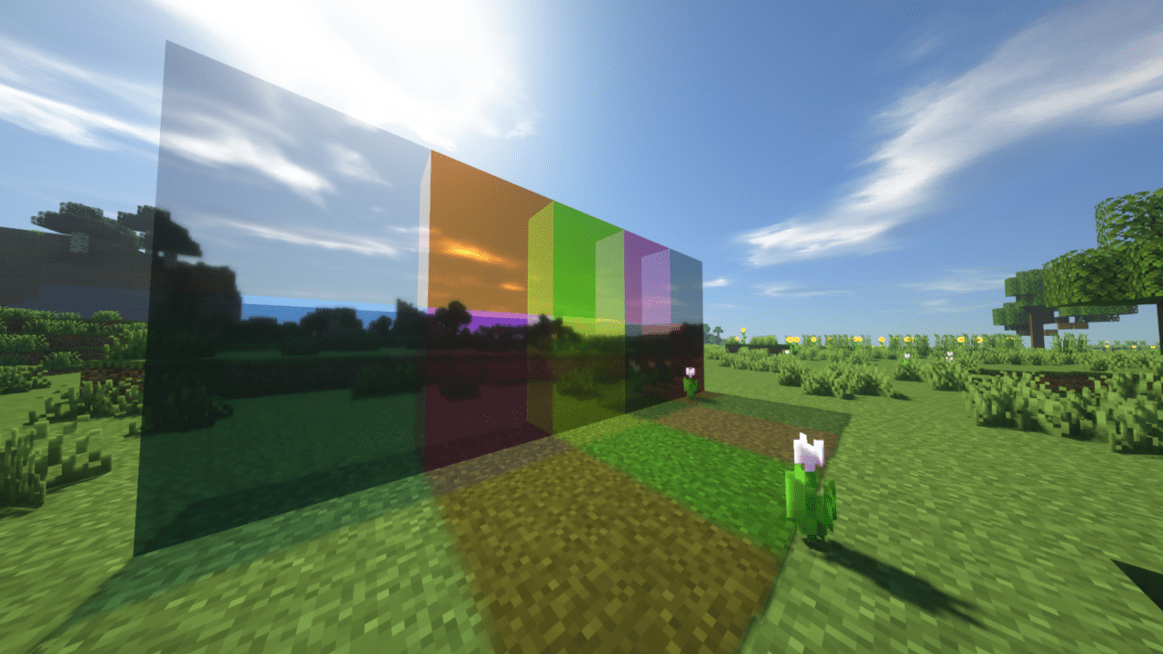 minecraft clear glass borders resource pack 1.12