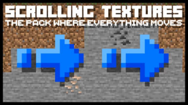 Scrolling Textures Texture Pack Para Minecraft 1.16.5