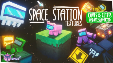 Space Station Texture Pack Para Minecraft 1.17.1, 1.16.5