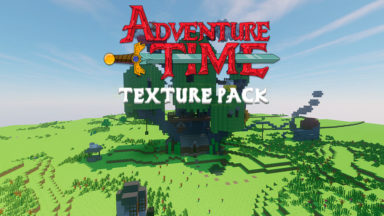 Adventure Time Craft Texture Pack Para Minecraft 1.17.1, 1.16.5, 1.15.2, 1.14.4, 1.13.2