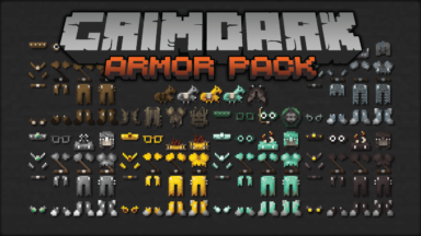 Kal's Grimdark Armor Texture Pack Para Minecraft 1.19.4, 1.18.2, 1.17.1, 1.16.5