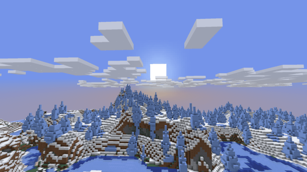 Vista previa de Defog Texture Pack para Minecraft