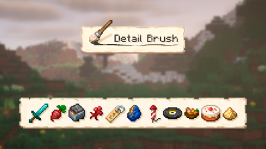 Detail Brush Texture Pack Para Minecraft 1.19.2, 1.18.2, 1.17, 1.16.5