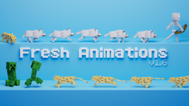 Fresh Animations Texture Pack Para Minecraft 1.19.2, 1.18.2, 1.17.1, 1.16.5, 1.15.2, 1.14.4, 1.13
