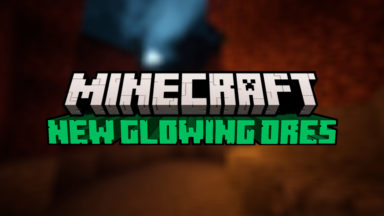 New Glowing Ores Texture Pack Para Minecraft 1.20.2, 1.19.4, 1.18.2, 1.16.5