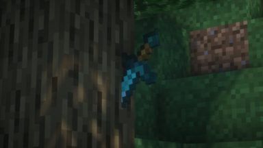 espada en un árbol