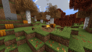 Default-Style Fall Texture Pack Para Minecraft 1.19, 1.18.2, 1.17, 1.16.5, 1.14.4, 1.13.2
