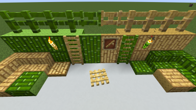 Bamboo Everything Minecraft Mod