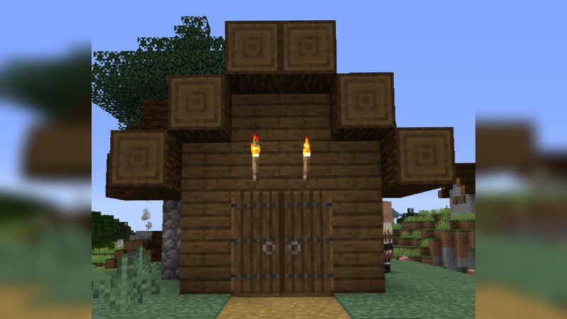 Automatic Doors Mod Para Minecraft 1.21.4, 1.20.6, 1.19.4, 1.18.2, 1.17 ...