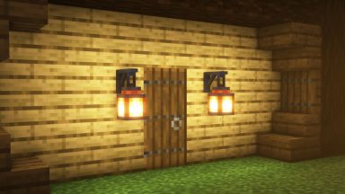 Lanterns Belong on Walls Mod Para Minecraft 1.20.1, 1.19.4, 1.18.2