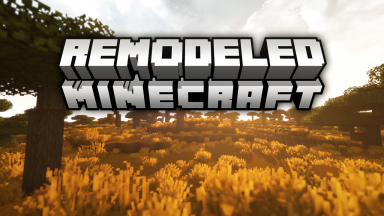 Remodeled Texture Pack Para Minecraft 1.20.1, 1.19.3, 1.18.2