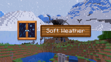 Soft Weather Texture Pack Para Minecraft 1.20.1, 1.19.2, 1.18.2, 1.17.1, 1.16.5