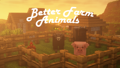 Better Farm Animals Texture Pack Para Minecraft 1.19.2, 1.18.2, 1.17.1, 1.16.5, 1.15.2, 1.14.4, 1.13.2, 1.12.2, 1.11.2, 1.10.2, 1.9.4, 1.8.9
