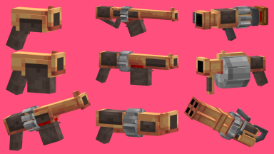 Create Guns Texture Pack Para Minecraft 1.19.2, 1.18.2, 1.16.5