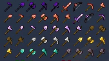 Easy Emerald Tools & More Mod items