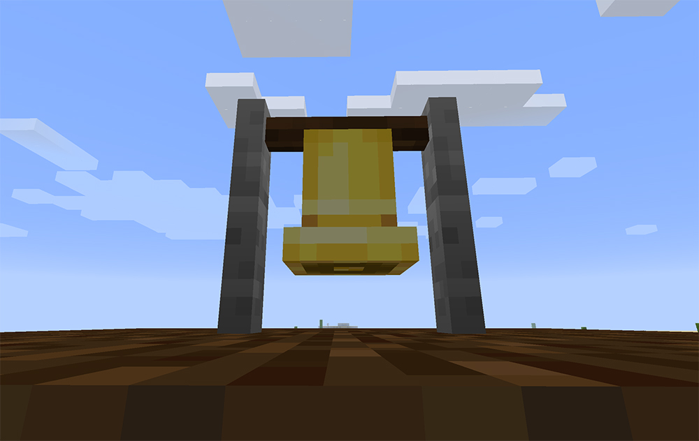 campana de la aldea Minecraft