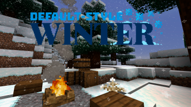 Default-Style Winter Texture Pack Para Minecraft 1.19.3, 1.18.1, 1.17, 1.16.5, 1.14.4, 1.13.2