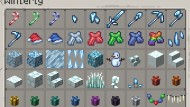 Winterly Mod items