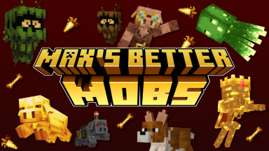Max's Better Mobs Texture Pack Para Minecraft 1.19.3, 1.18.2