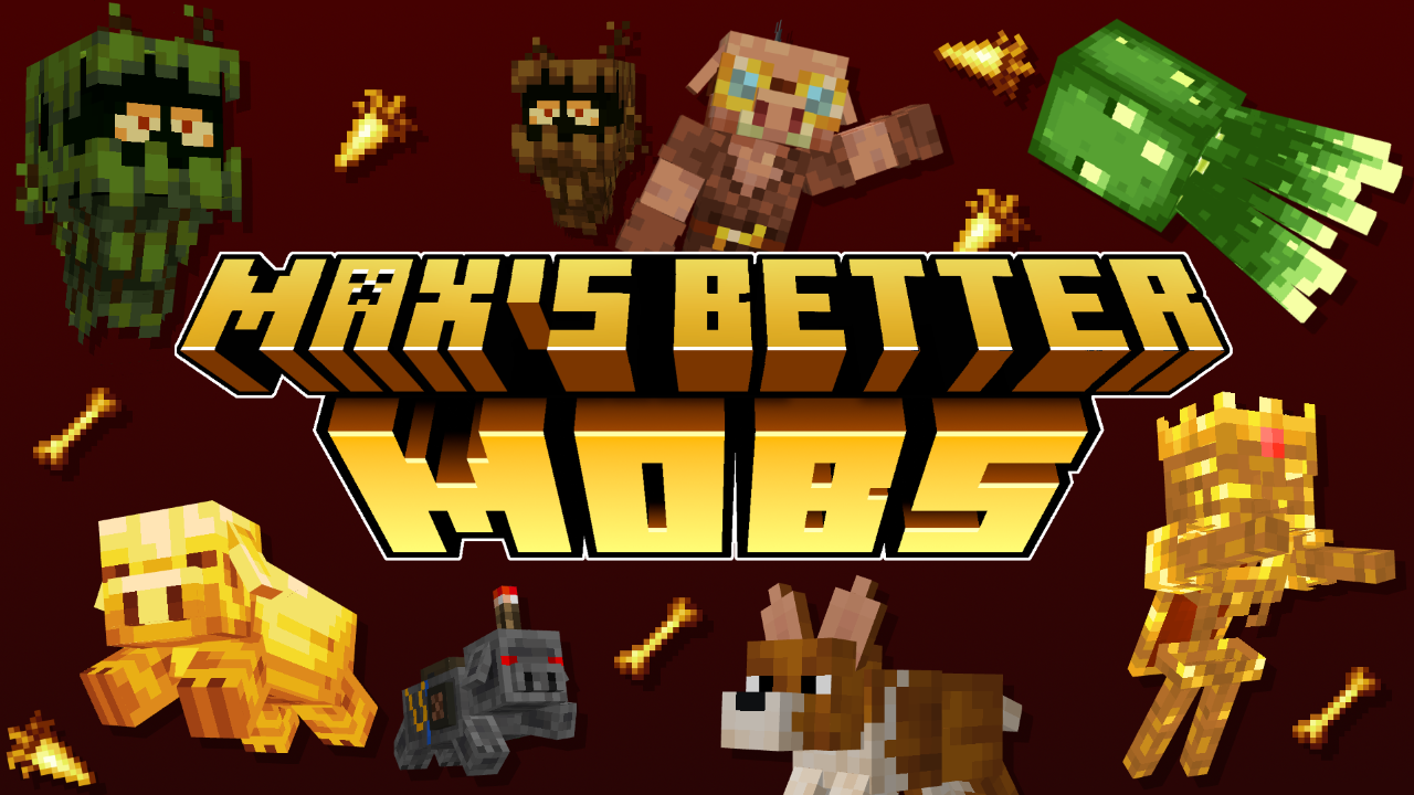 Max's Better Mobs Texture Pack Para Minecraft 1.19.3, 1.18.2 - ZonaCraft