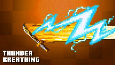 Spryzeen's Thunder Breathing Texture Pack Para Minecraft 1.19.3
