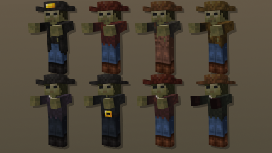 Zombies con diferentes skins