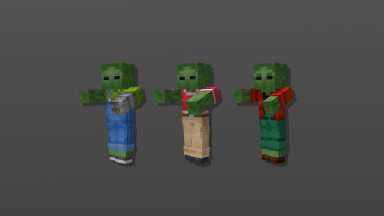 Zombies con diferentes skins