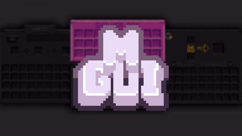 Reimagined GUI Dark Texture Pack Para Minecraft 26.2, 26.1.2, 1.21.11 ...