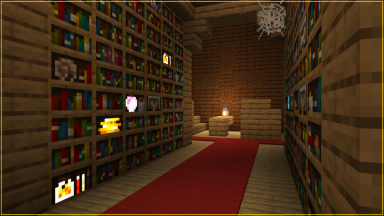 Magic Bookshelves Texture Pack Para Minecraft 1.18.1