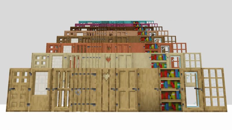 Macaw's Trapdoors Mod Para Minecraft 26.1.2, 1.21.11, 1.20.6, 1.19.4, 1 ...